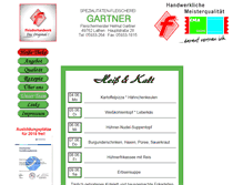 Tablet Screenshot of gartner-lathen.de